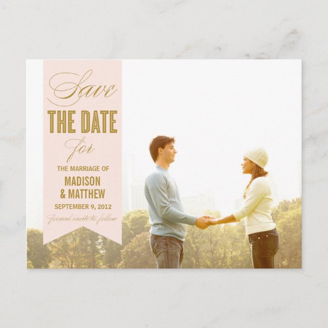 VINTAGE BANNER | GUARDAR EL ANUNCIO DE FECHA (Anverso)