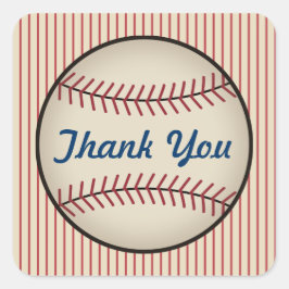 Vintage Baseball Gracias Pegatinas