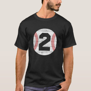 Vintage Baseball Jersey Número 2