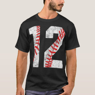 Vintage Béisbol Mom 12 Jersey Baseball P Favorito