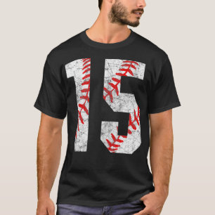 Vintage Béisbol Mom 15 Jersey Baseball P Favorito