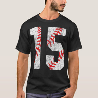 Vintage Béisbol Mom 15 Jersey Baseball P Favorito