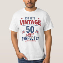Vintage Birthday Top Notch Personalizado