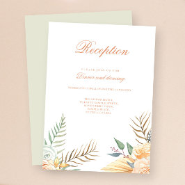 Vintage Boho Floral Wedding Recepción