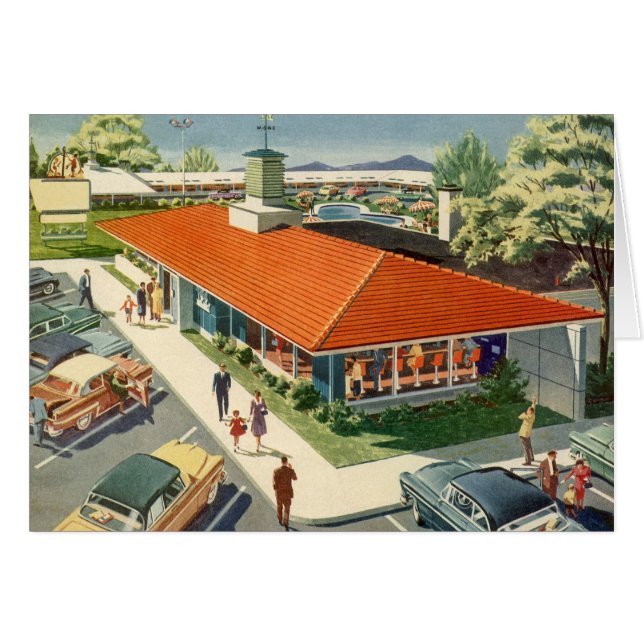 Vintage Business, 50s Family Restaurant Diner (Anverso (Horizontal))