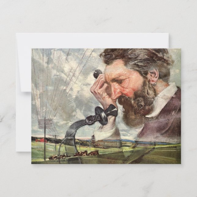 Vintage Business, Alexander Graham Bell Telephone (Anverso)