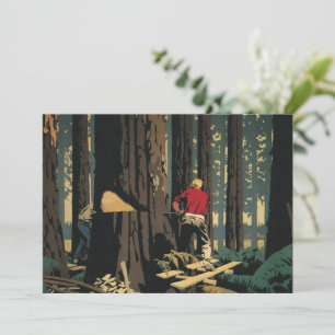 Vintage Business, Lumber Industry Redwood