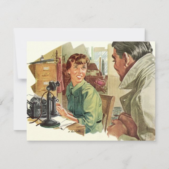 Vintage Business Office, CEO y Secretario (Anverso)