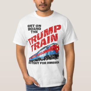 Vintage camiseta de Trump a bordo