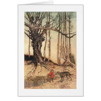 Vintage - Caperucita Rojo,