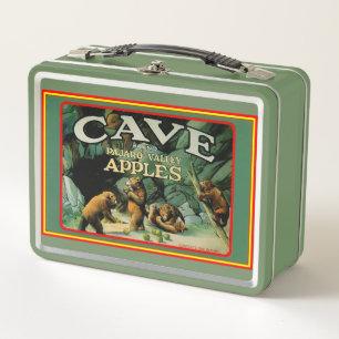 Vintage CAVE PAJARO VALLEY Apples Lunch Box