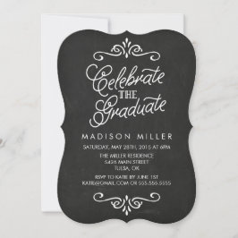 Vintage Chalkboard | Invitación a la fiesta de gra