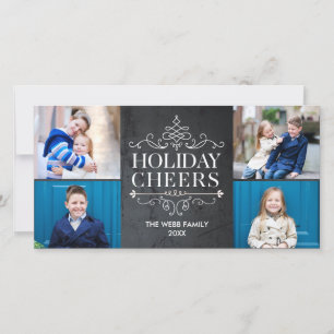 Vintage Chepers 4 Fotos Tarjeta fotográfica de vac