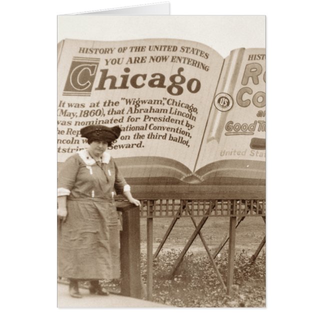 Vintage Chicago Billboard (Frente)