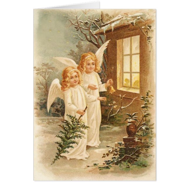 Vintage Christmas Angels (Frente)
