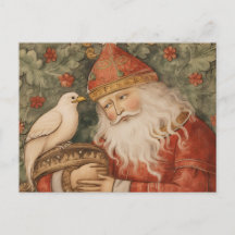 Vintage Christmas Card | Postal de Vintage Santa