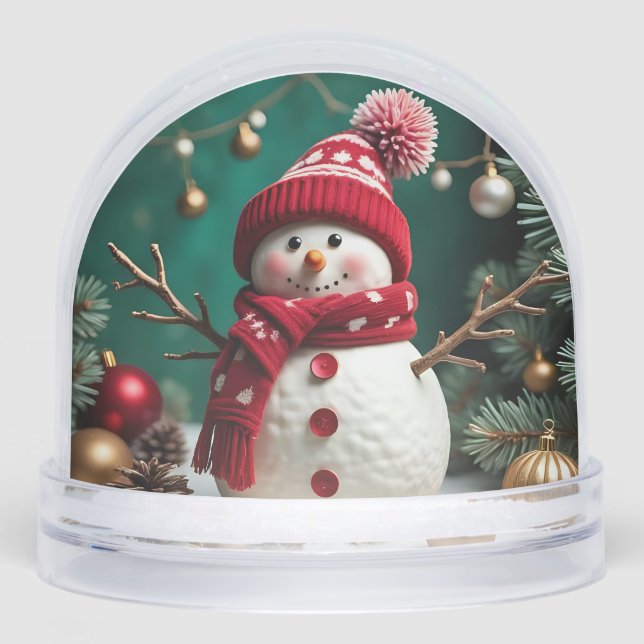 Vintage Christmas - Globe de nieve (Anverso)