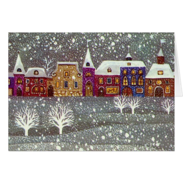 Vintage Christmas Gracias (Anverso (Horizontal))