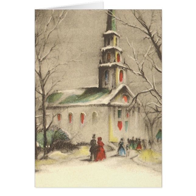 Vintage Christmas Gracias (Frente)