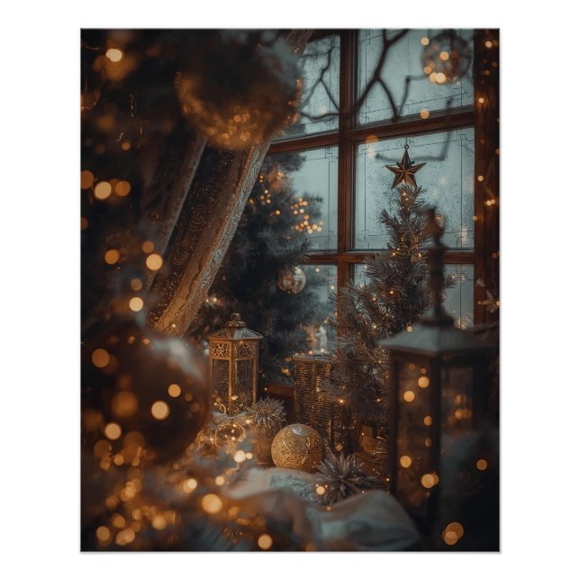 Vintage Christmas Poster (Anverso)