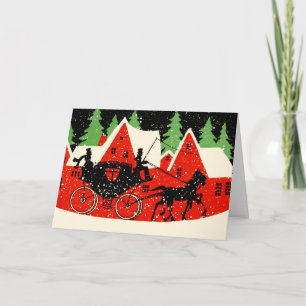 Vintage Christmas - Tarjetas Art Deco