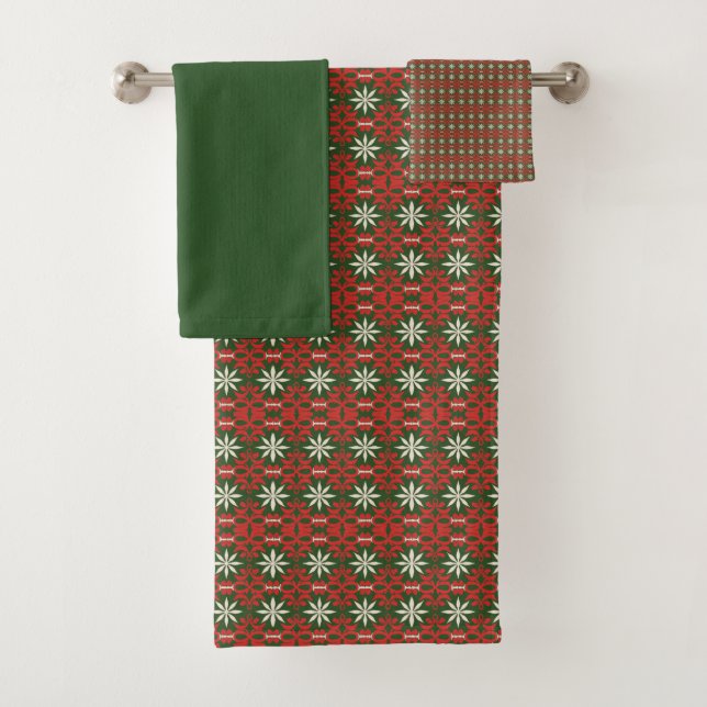 Vintage Christmas/winter con estampado (In situ)
