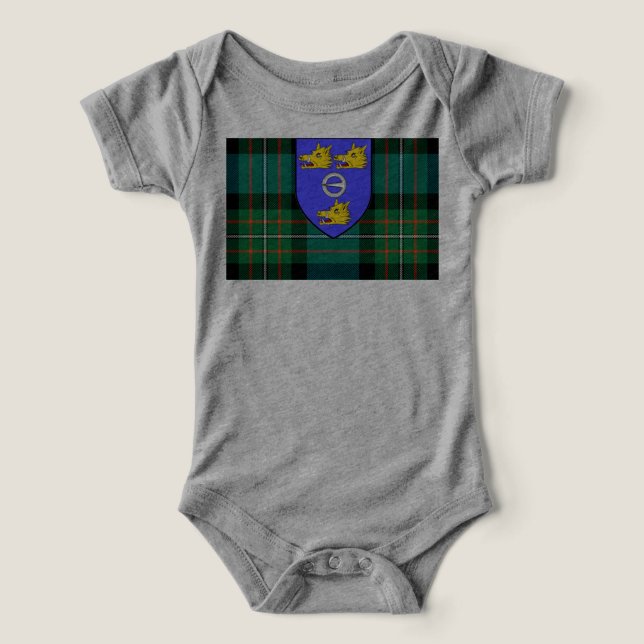 Vintage Clan Ferguson baby bodysuit enterizo (Diseño delantero )