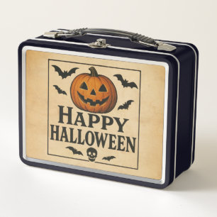 Vintage/classic Happy Halloween jack-o-lantern