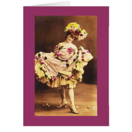 Vintage Costumed Dancer