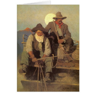 Vintage Cowboys, The Pay Stage de NC Wyeth