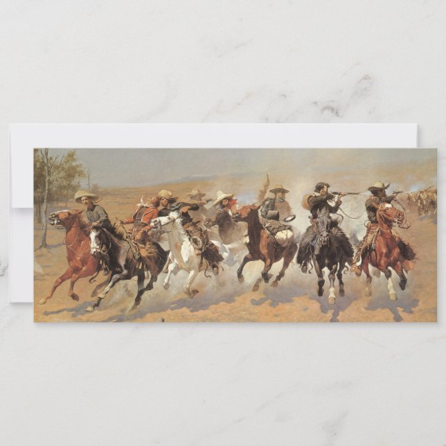 Vintage Cowboys (Vaqueros vintage), un salto para  (Anverso)