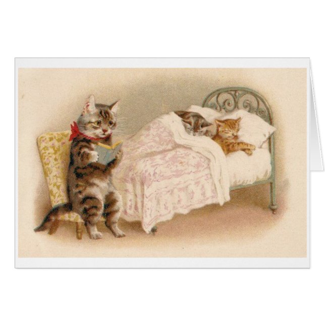 Vintage - cuento para los gatitos, (Anverso (Horizontal))