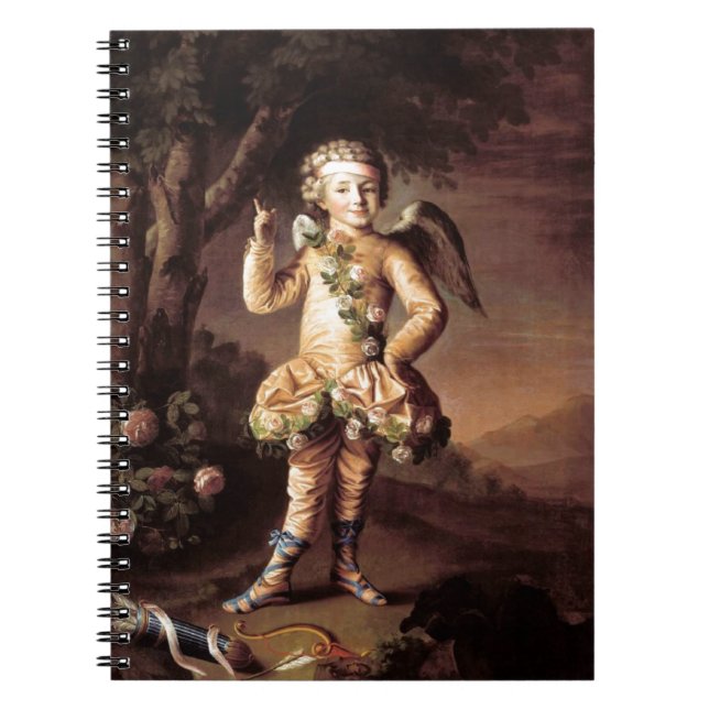Vintage Cupid - Cuaderno (Frente)