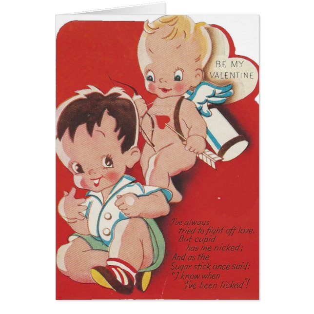 Vintage Cupid Valentine Copy (Frente)