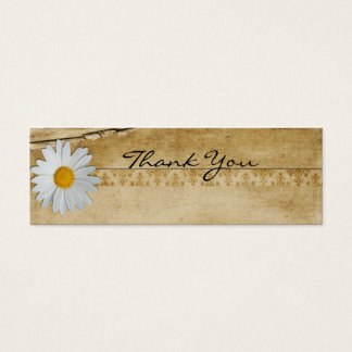 Vintage Daisy Gracias Nota