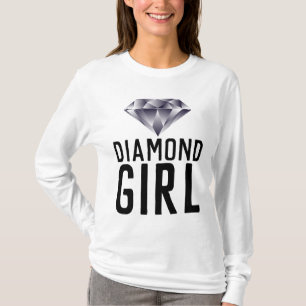 VINTAGE Damas Camisetas CHICA DIAMOND