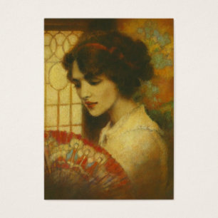 Vintage Damas de 1900: tarjeta de visita ACEO