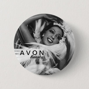 Vintage de AVON que mira el botón