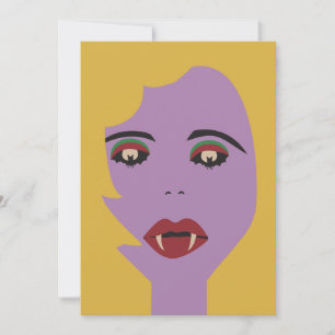 Vintage de Chick de felpa morado y amarillo