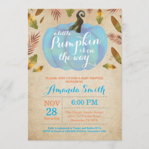 Vintage de la invitación de Baby Shower de la