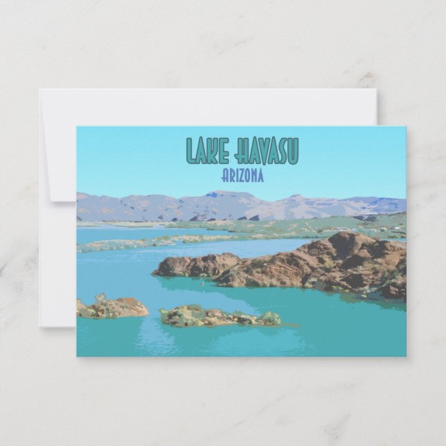 Vintage de Lake Havasu Arizona (Anverso)