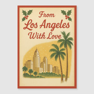 Vintage De Los Ángeles Con Tarjeta Magnética De Am