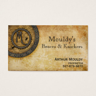 Vintage de Steampunk Monogram M