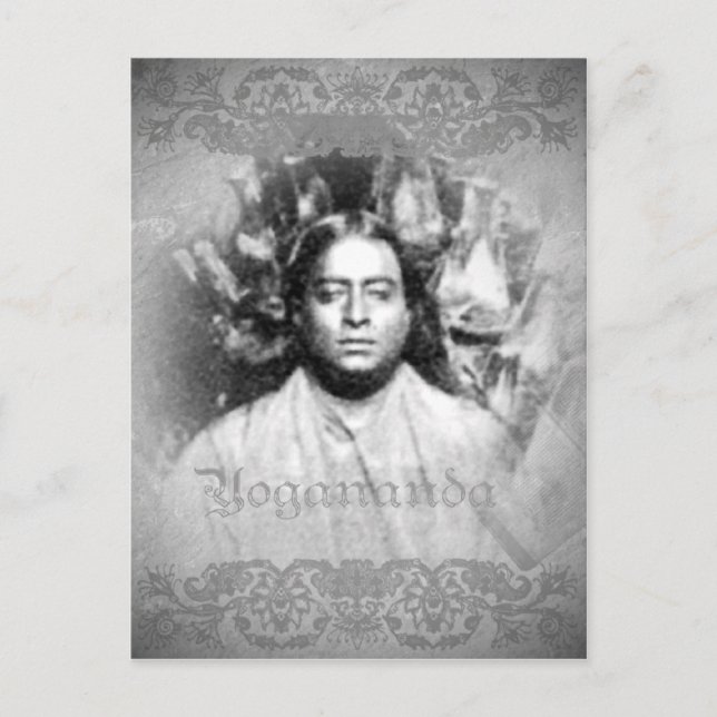 Vintage de Yogananda - postal (Anverso)