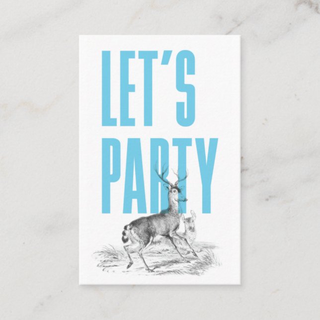 Vintage Deer Ticket (Anverso)