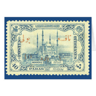 vintage del sello del imperio otomano de turquía -