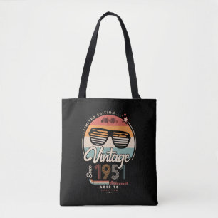 Vintage desde la bolsa de algodón de 1951