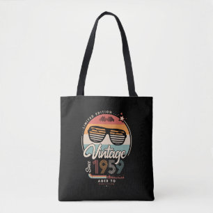 Vintage desde la bolsa de algodón de 1959