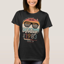 Vintage desde la camiseta de 1983