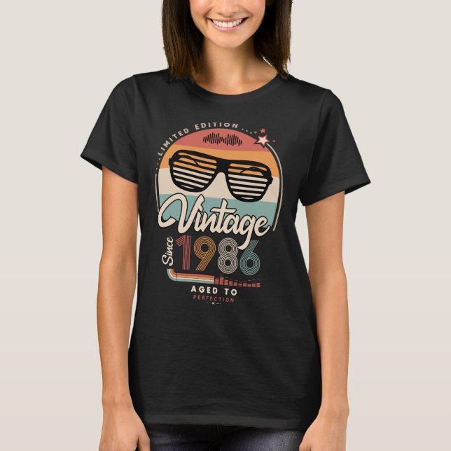 Vintage desde la camiseta de 1986 (Anverso)